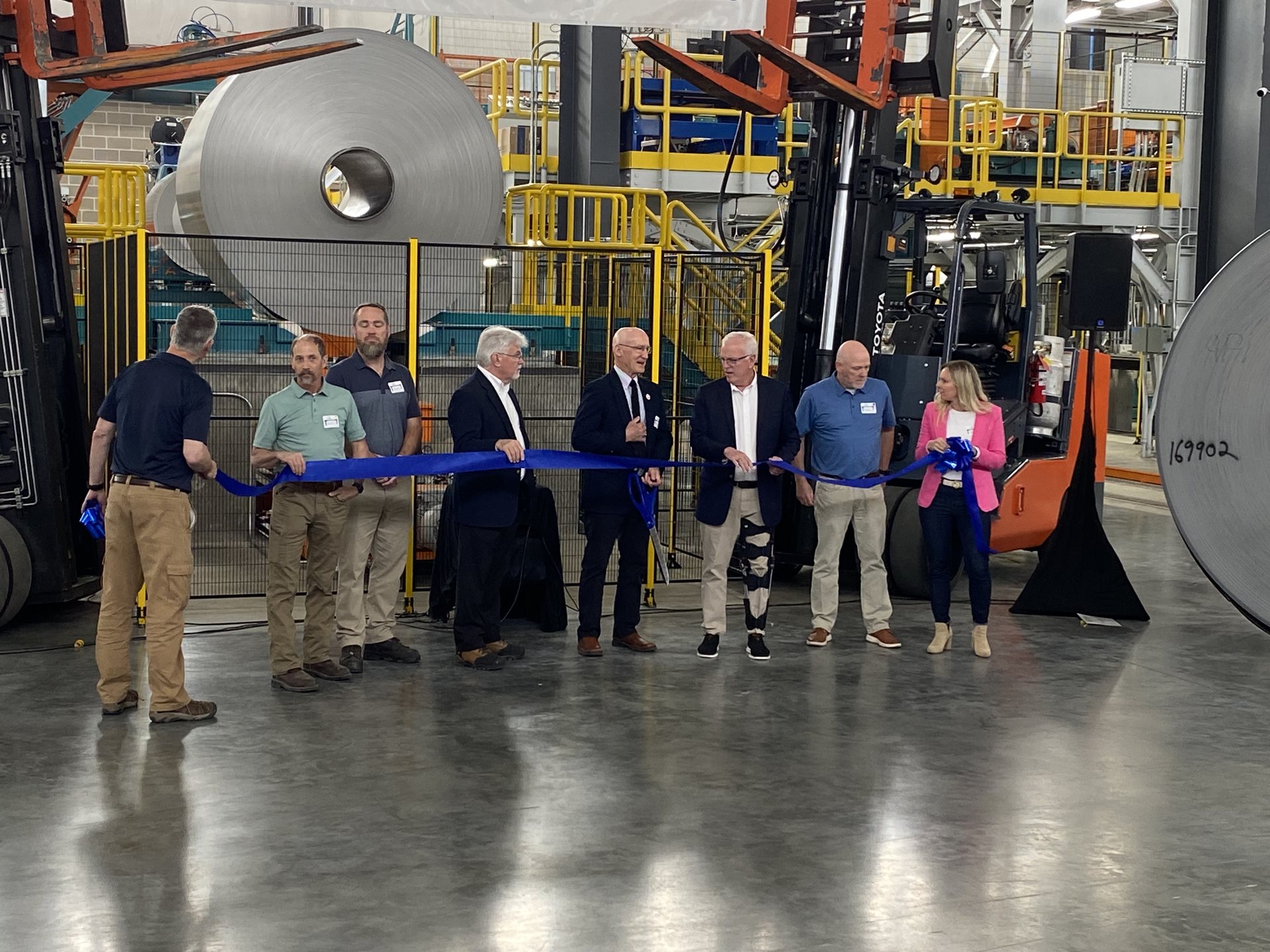 AZZ Precoat Metals Cuts Ribbon on $110 Million Manufacturing Facility