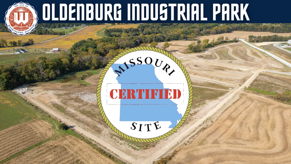Oldenburg Industrial Park announced as a Missouri Certified Site