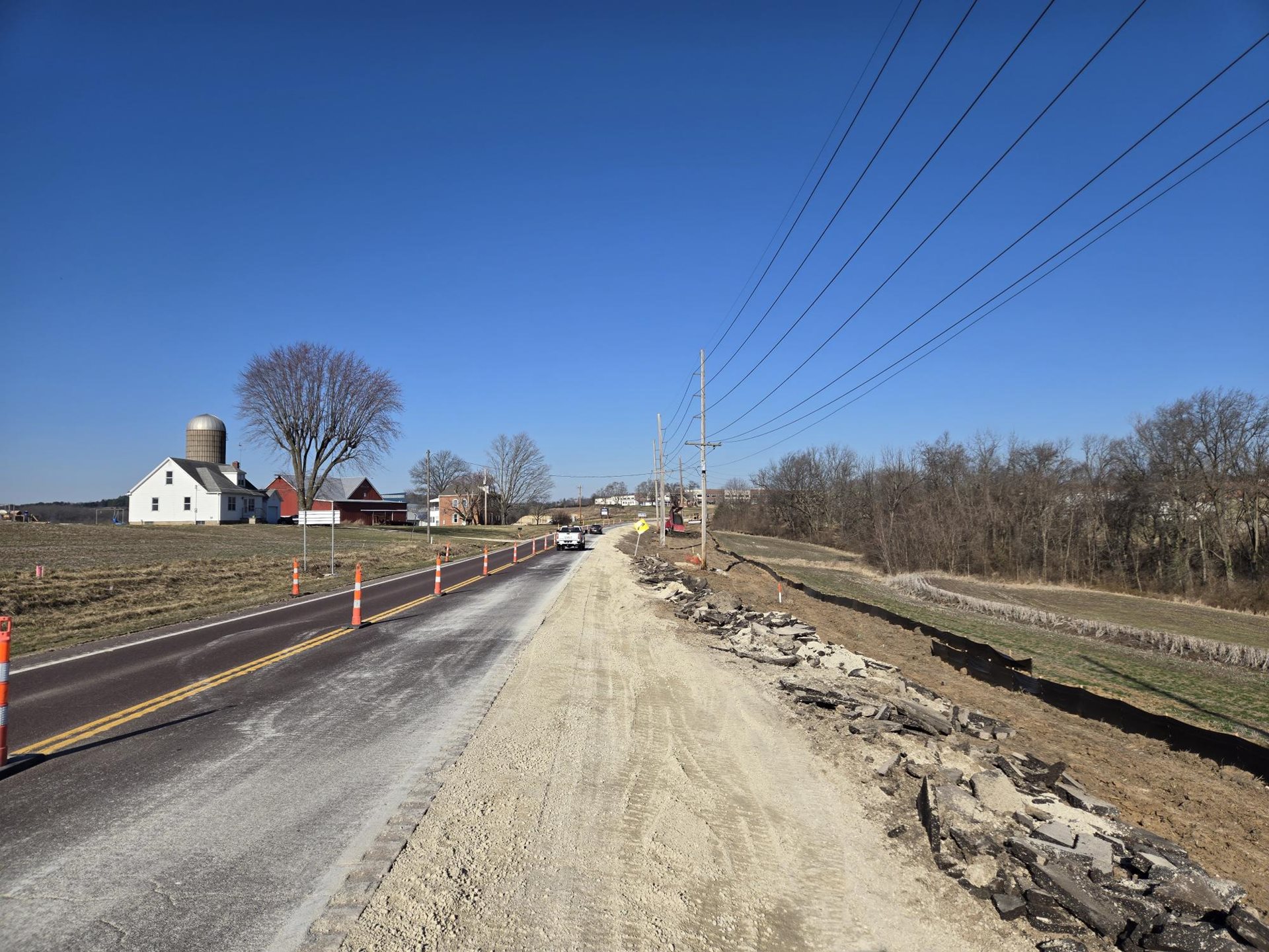 Roadway Improvements Begin on Highway 100